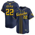 Christian Yelich Milwaukee Brewers Nike Alternate Limited Player Jersey – Navy | MLB Fan Gear
