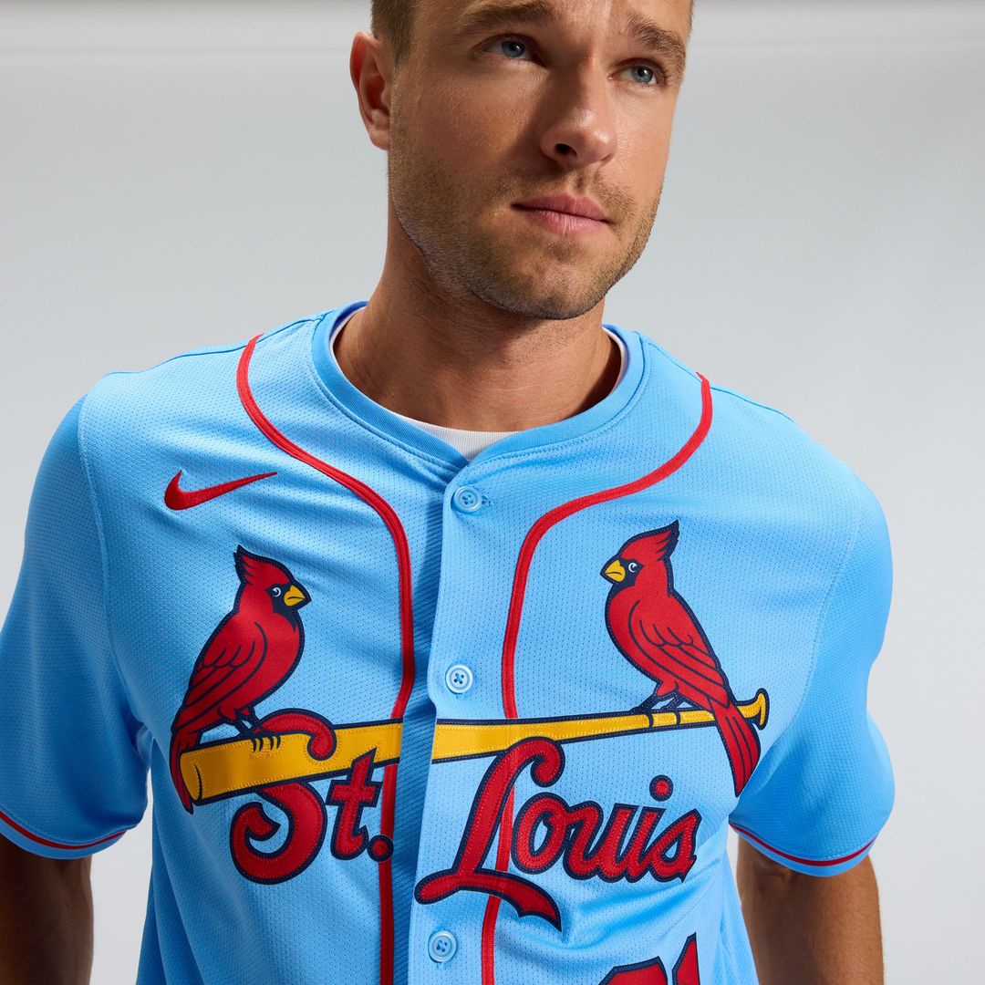 Lars Nootbaar St. Louis Cardinals Nike Alternate Limited Jersey - Light Blue | MLB Fan Gear
