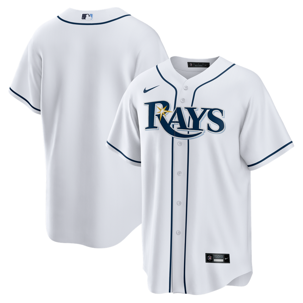 Tampa Bay Rays Nike Home Big & Tall Replica Jersey - White | MLB Fan Gear