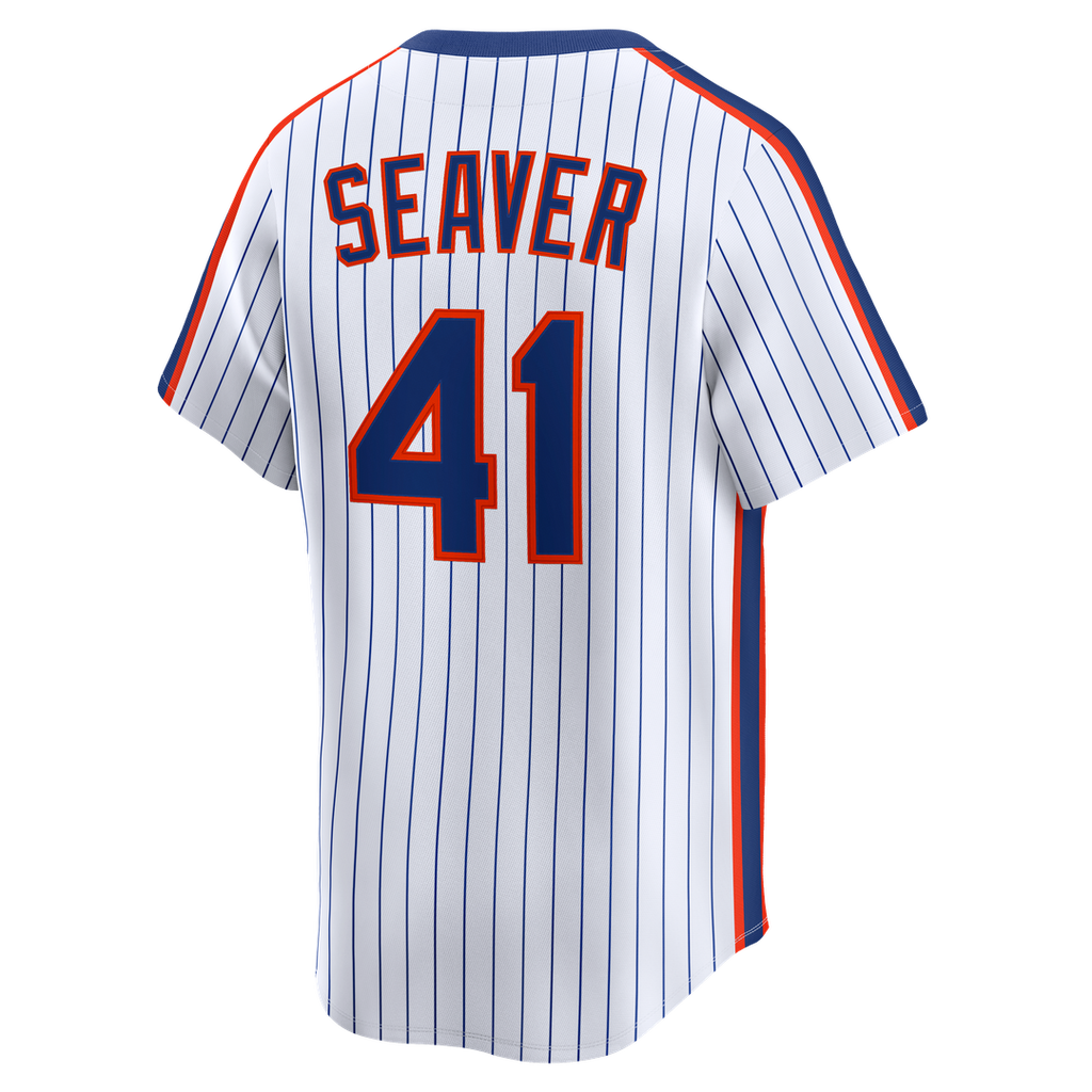 Tom Seaver New York Mets Nike Cooperstown Collection Limited Jersey - White | MLB Fan Gear