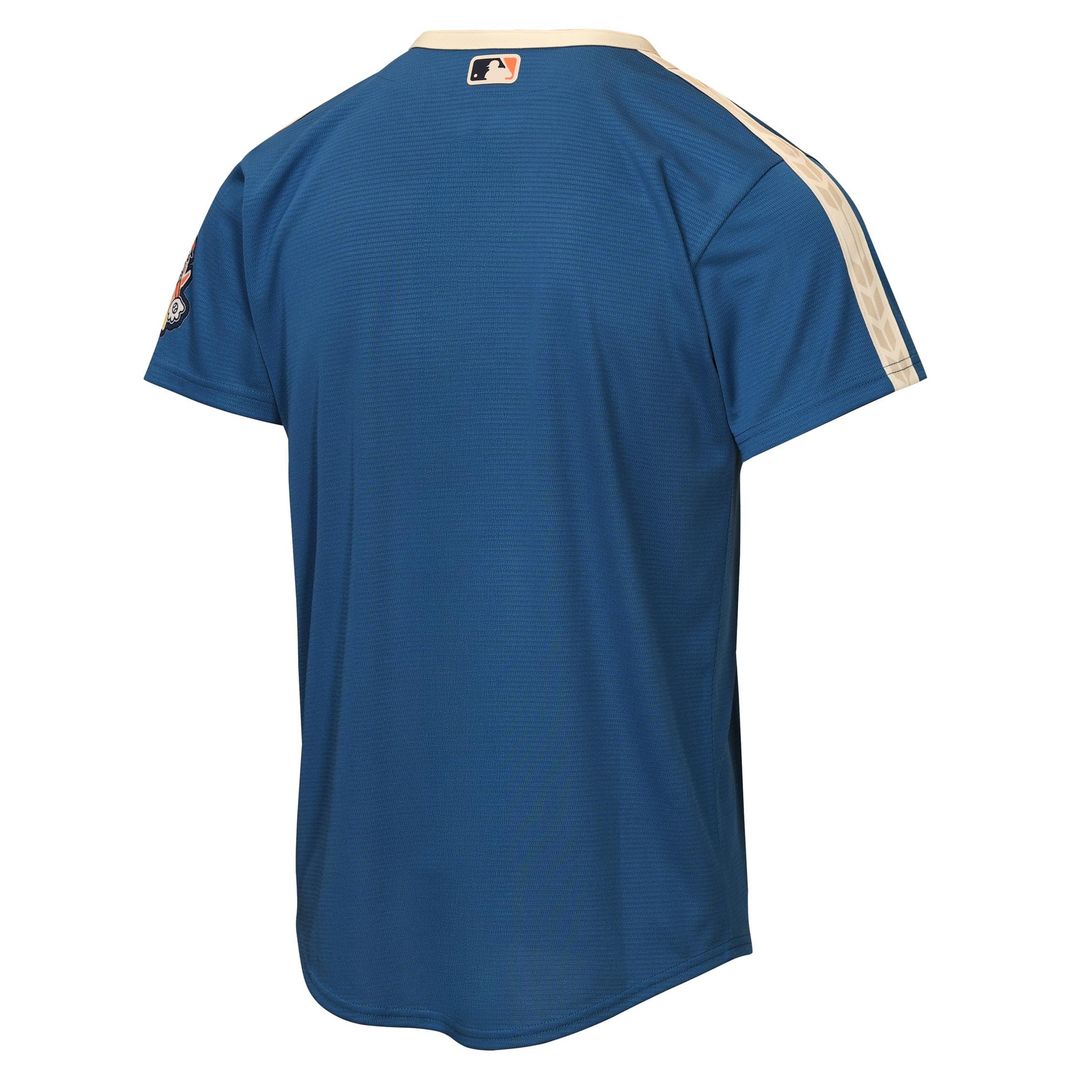 Milwaukee Brewers Nike Youth 2026 City Connect Stadium Jersey - Mineral Blue | MLB Fan Gear