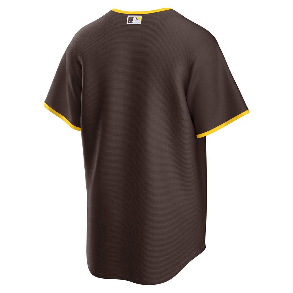 San Diego Padres Nike Road Replica Jersey - Brown | MLB Fan Gear