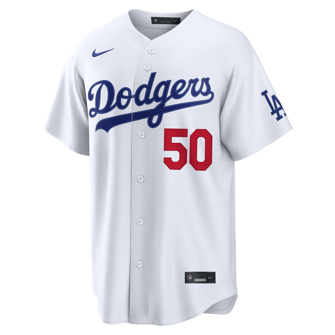 Mookie Betts Los Angeles Dodgers Nike Home Stadium Jersey - White | MLB Fan Gear
