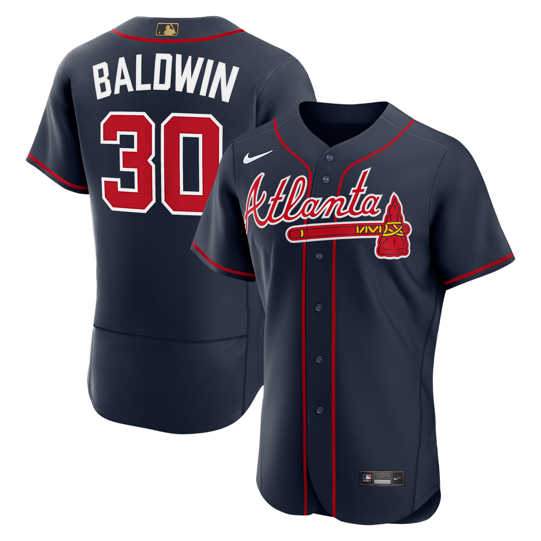Drake Baldwin Atlanta Braves Nike Alternate MLB Awards Authentic Jersey - Navy | Fan Gear