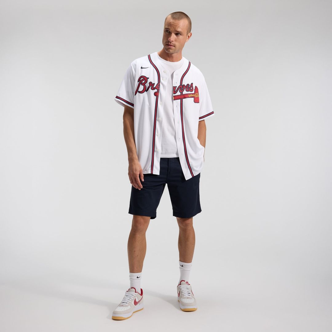Atlanta Braves Nike Alternate Replica Team Jersey - Red | MLB Fan Gear
