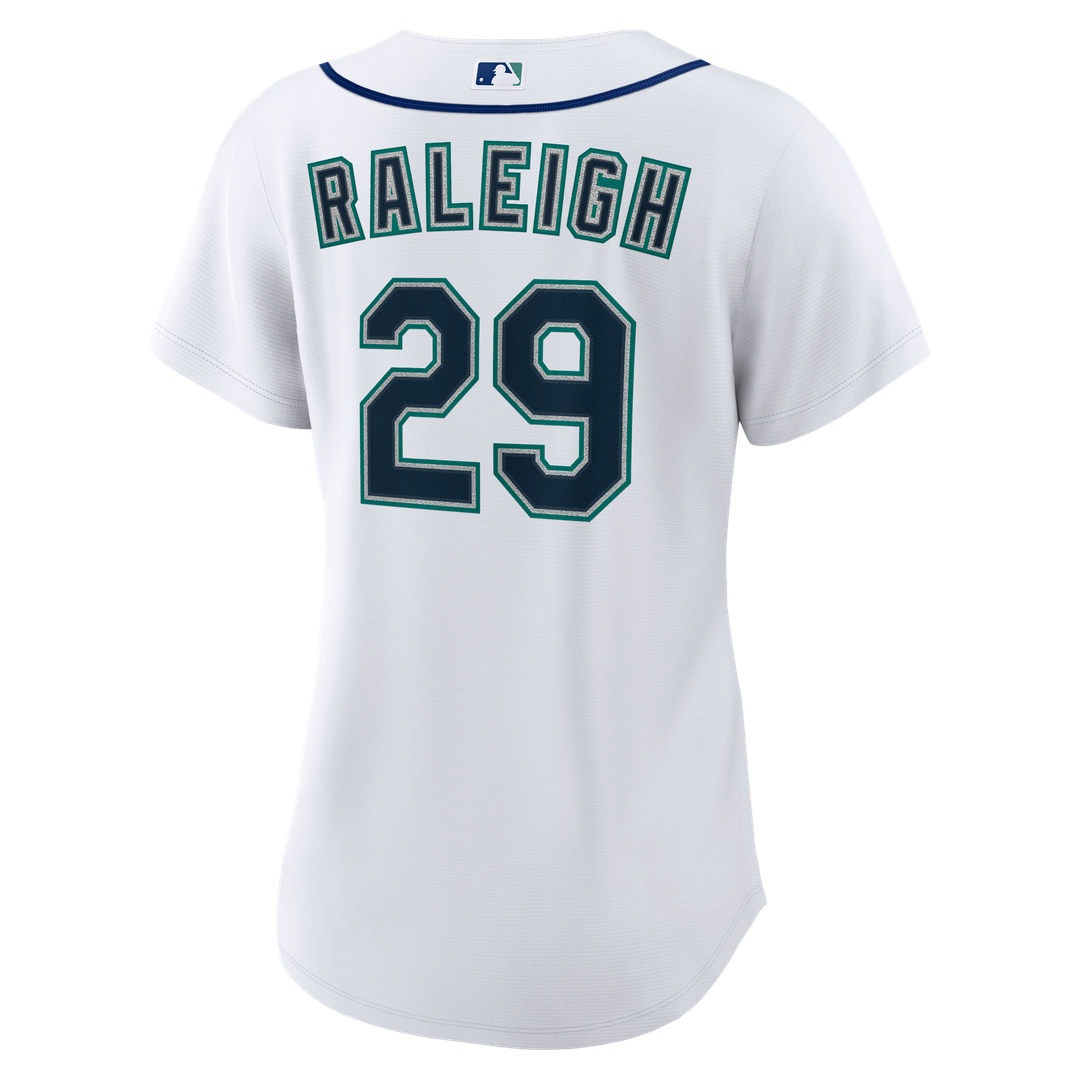 Cal Raleigh Seattle Mariners Nike Women's Home Replica Jersey - White | MLB Fan Gear