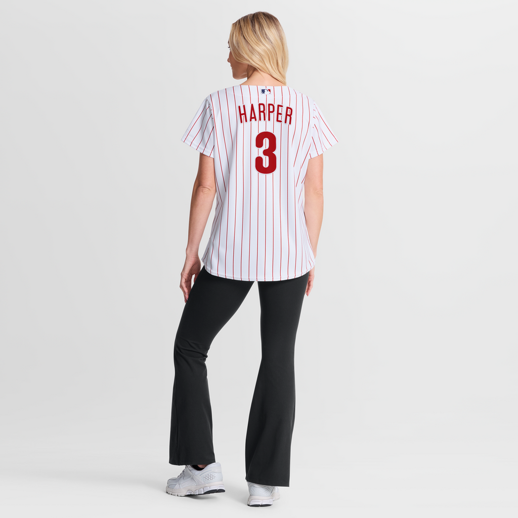 Bryce Harper Philadelphia Phillies Nike Women's Alternate Replica Jersey - Cream | MLB Fan Gear