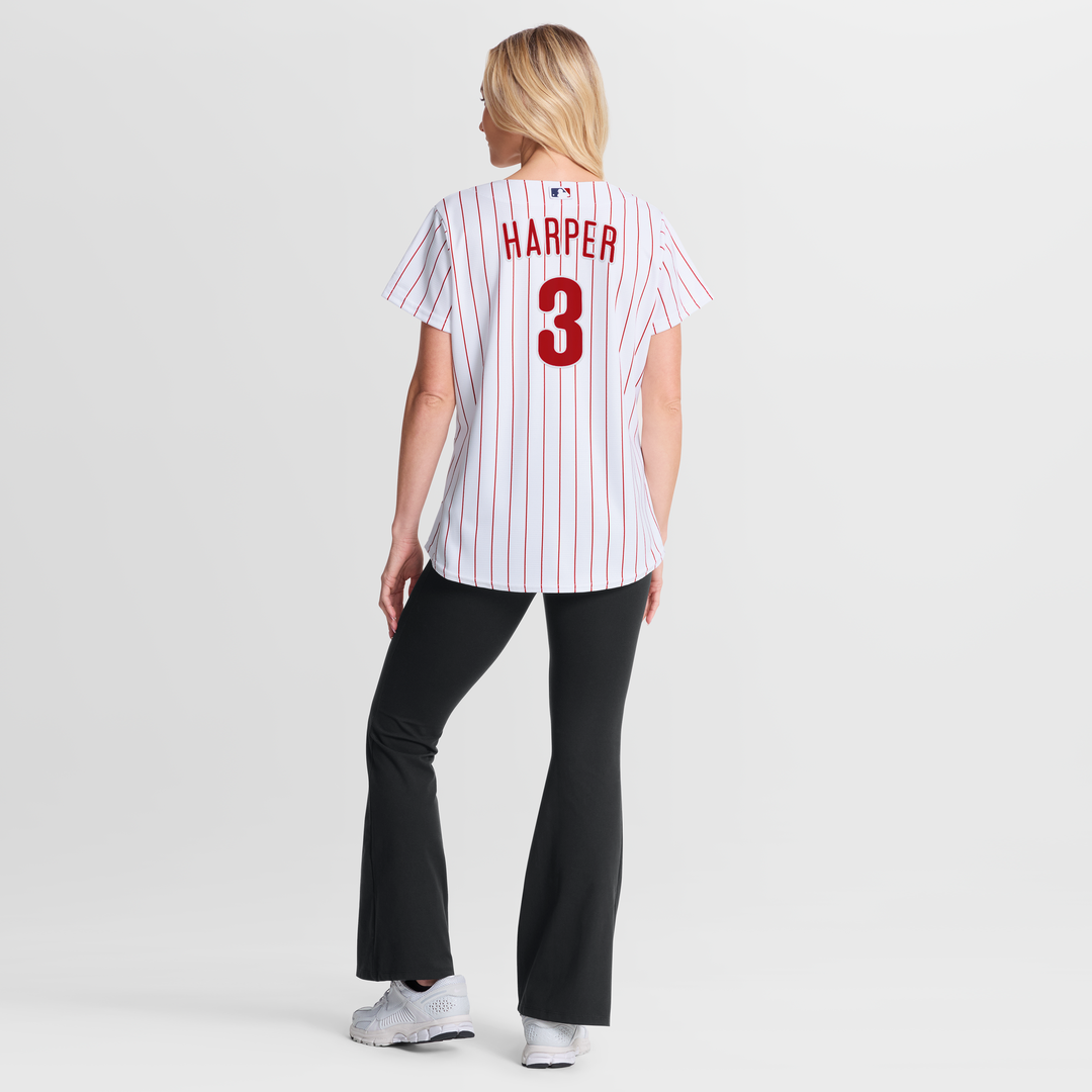 Bryce Harper Philadelphia Phillies Nike Women's Alternate Replica Jersey - Cream | MLB Fan Gear