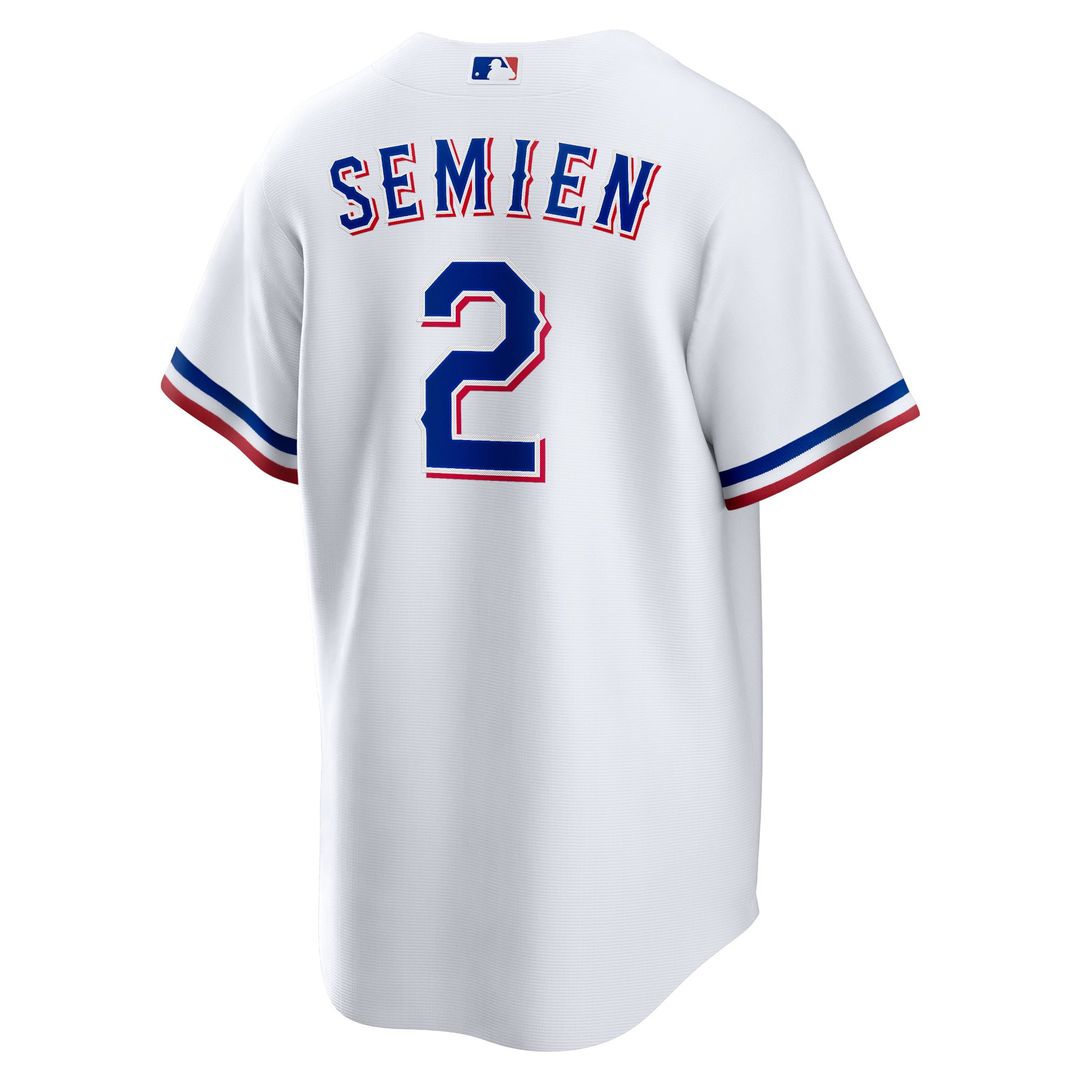 Marcus Semien Texas Rangers Nike Youth Home Replica Player Jersey - White | MLB Fan Gear