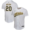 Zack Gelof Athletics Nike Youth Home Game Player Jersey - Gray | MLB Fan Gear