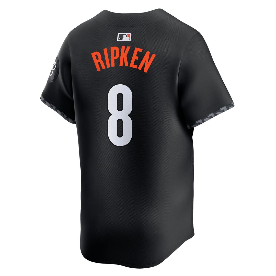 Cal Ripken Jr. Baltimore Orioles Nike City Connect Limited Jersey - Black | MLB Fan Gear