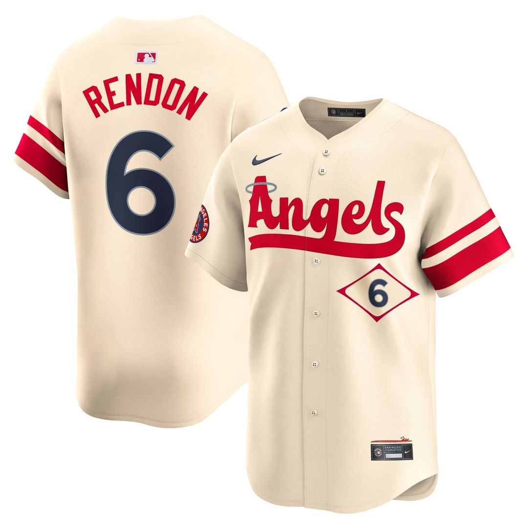 Anthony Rendon Los Angeles Angels Nike City Connect Limited Player Jersey - Cream | MLB Fan Gear