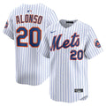 Pete Alonso New York Mets Nike Home Limited Jersey - White | MLB Fan Gear