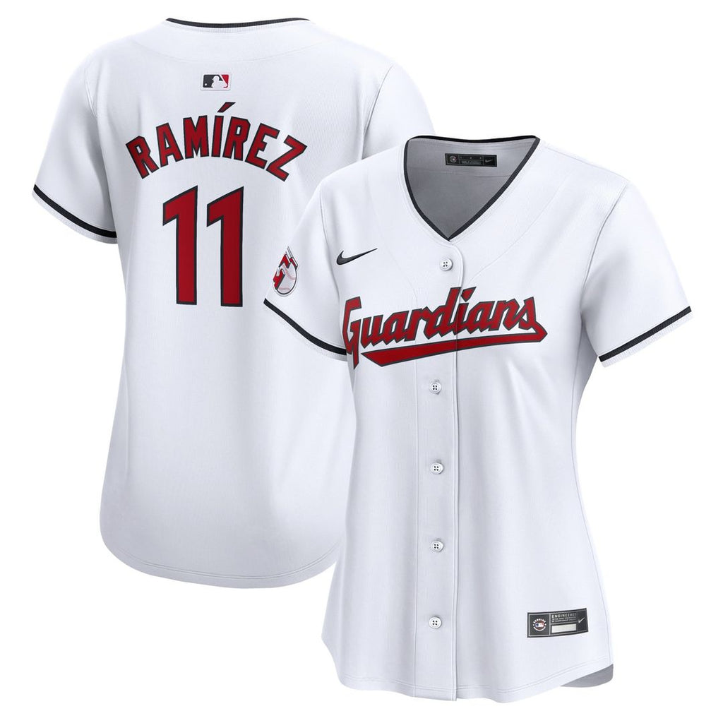 Jose Ramirez Cleveland Guardians Nike Women's Home Limited Player Jersey - White | MLB Fan Gear