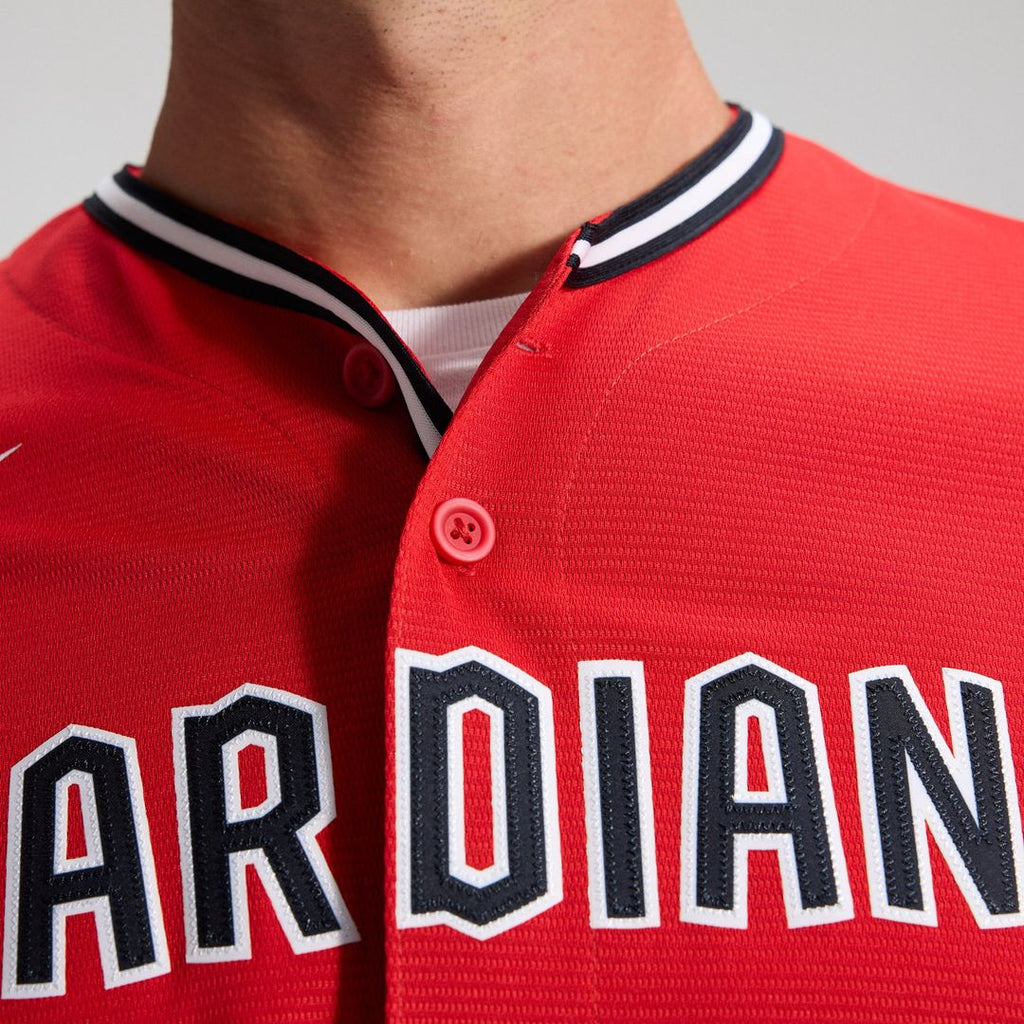 Cleveland Guardians Nike Alternate 2 Replica Jersey - Red | MLB Fan Gear