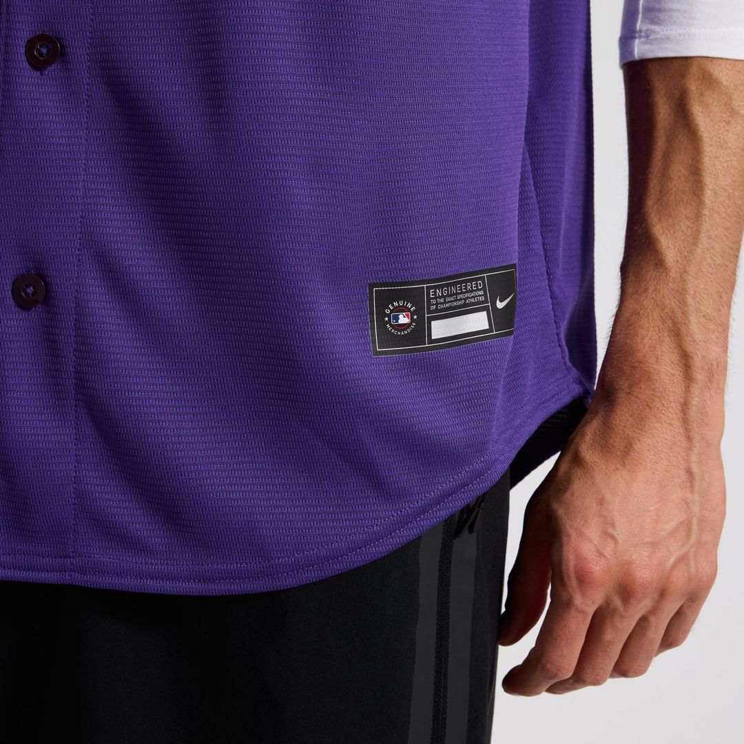 Colorado Rockies Nike Alternate Replica Team Jersey - Purple | MLB Fan Gear