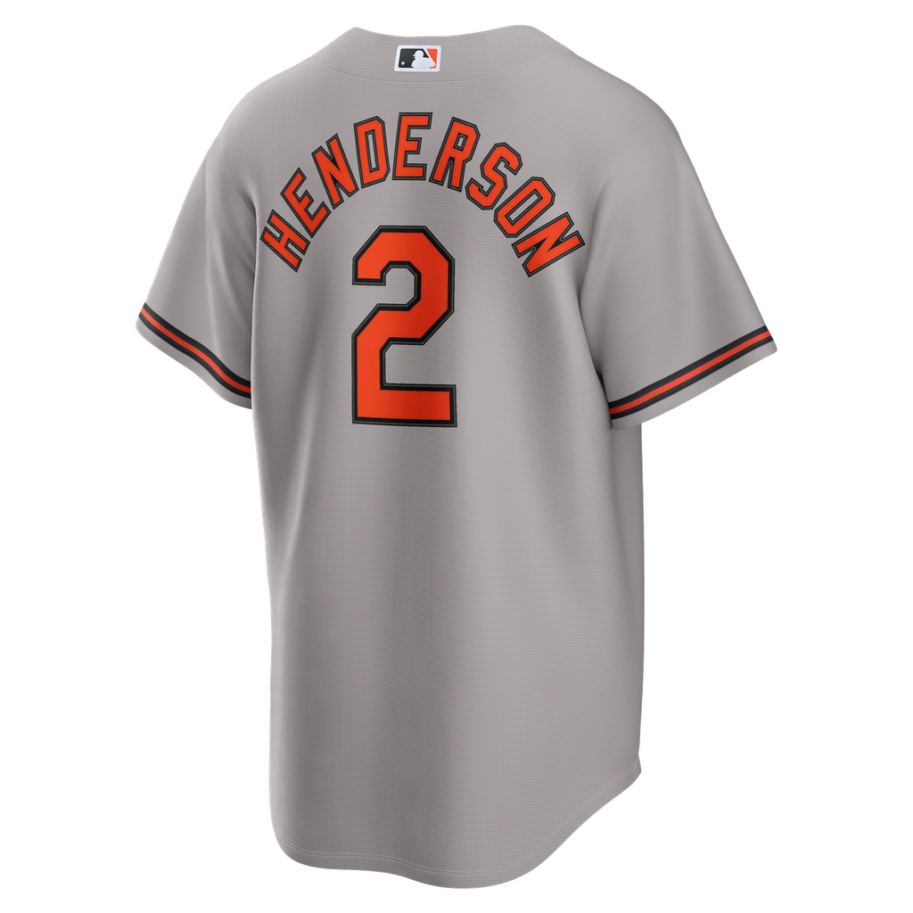Gunnar Henderson Baltimore Orioles Nike Alternate Replica Jersey - Black | MLB Fan Gear