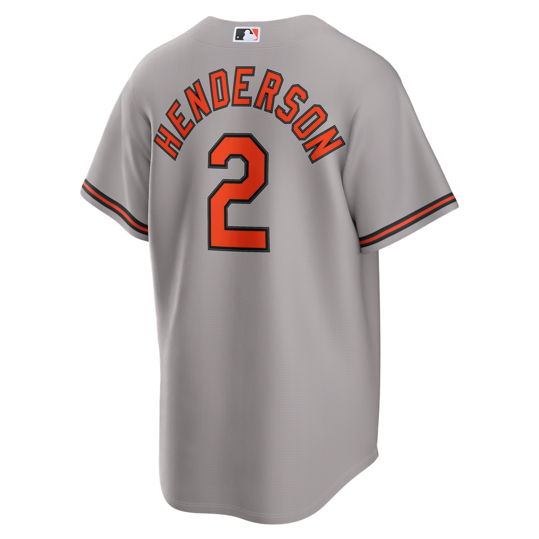 Gunnar Henderson Baltimore Orioles Nike Alternate Replica Jersey - Black | MLB Fan Gear
