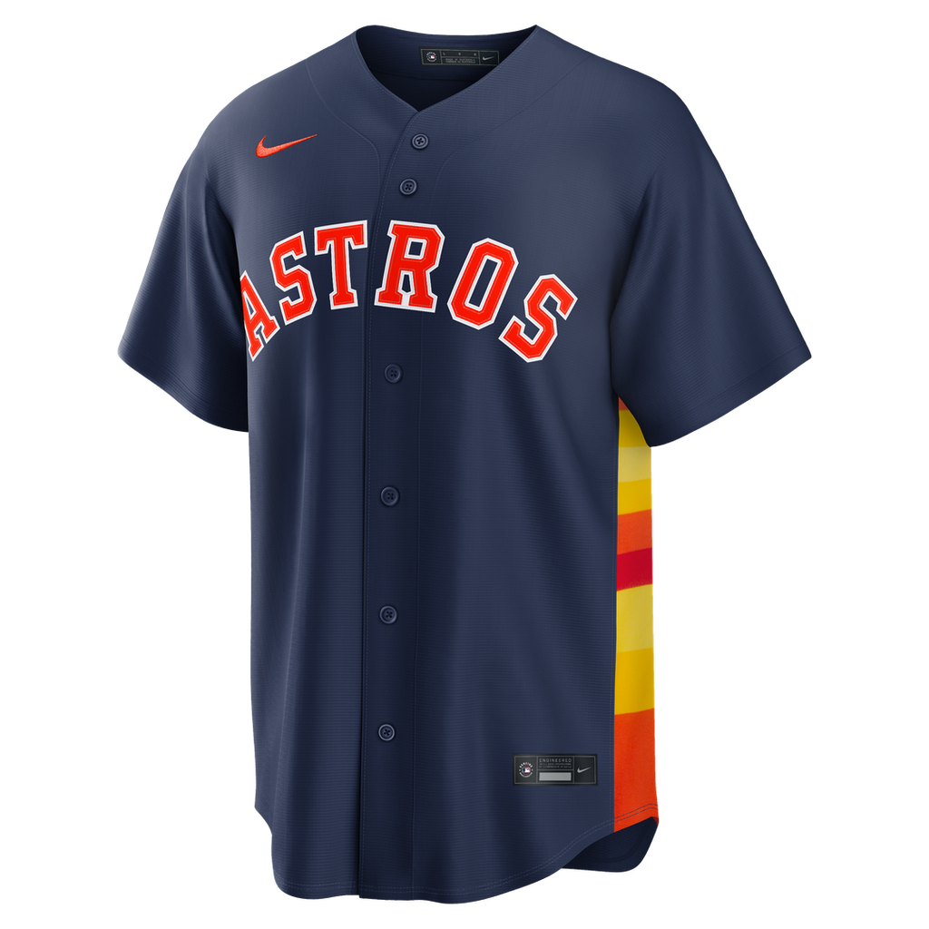 Jose Altuve Houston Astros Nike Alternate 2 Replica Jersey - Navy | MLB Fan Gear