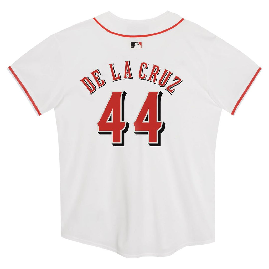 Elly De La Cruz Cincinnati Reds Nike Preschool Home Game Jersey - White | MLB Fan Gear