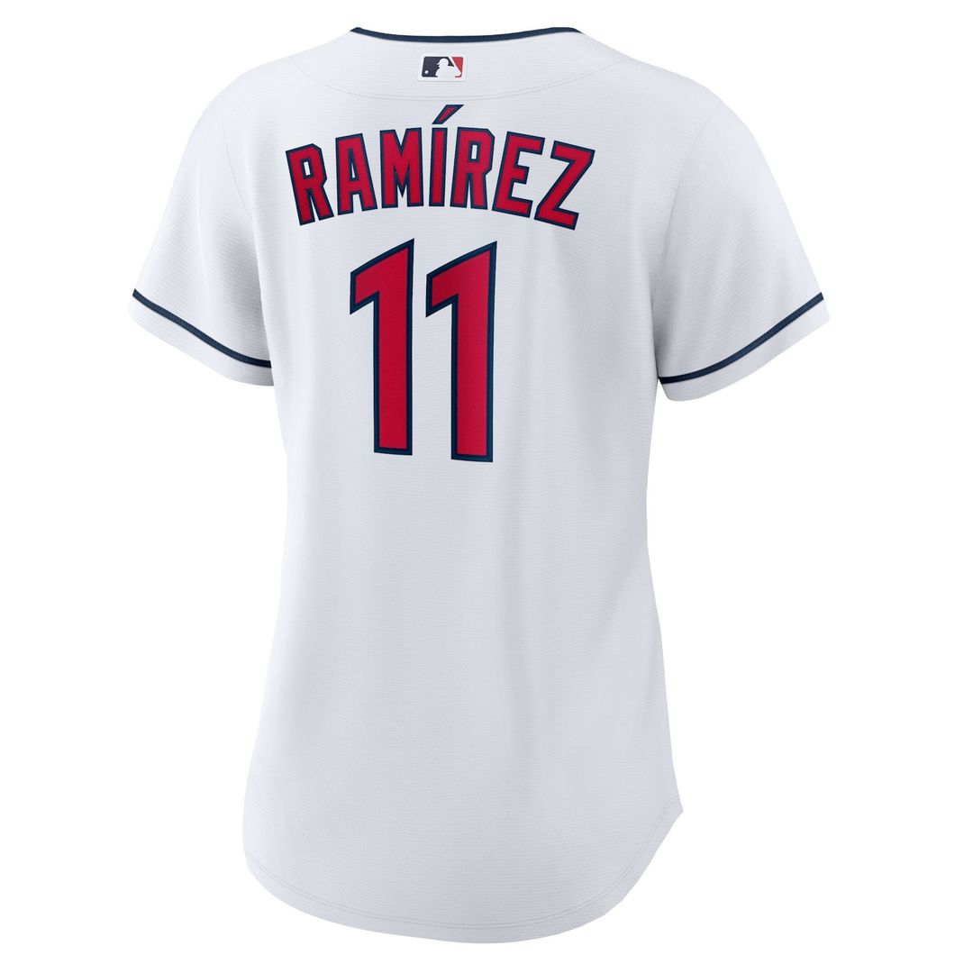 Jose Ramirez Cleveland Guardians Nike Women's Home Replica Player Jersey - White | MLB Fan Gear