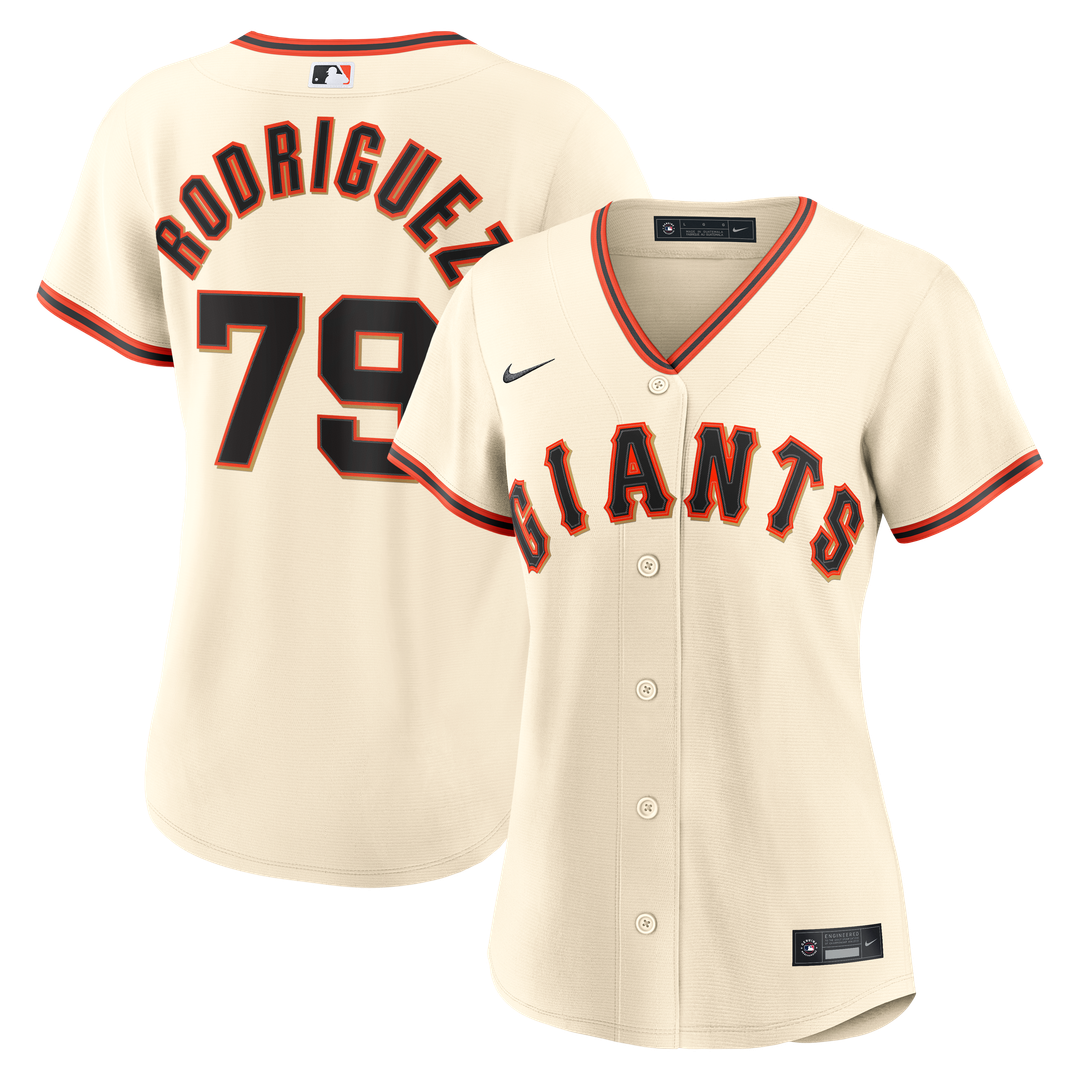 Jesus Rodriguez San Francisco Giants Nike Women's Home Replica Jersey - Cream | MLB Fan Gear
