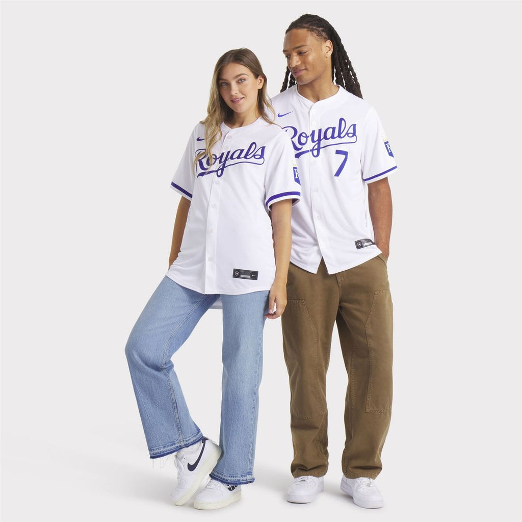 Bobby Witt Jr. Kansas City Royals Nike Home Limited Player Jersey - White | MLB Fan Gear