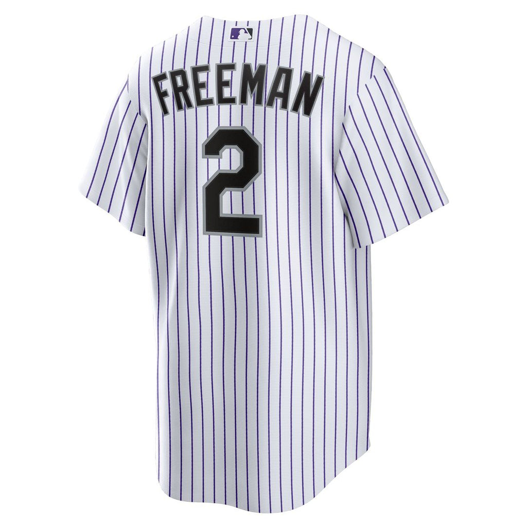 Tyler Freeman Colorado Rockies Nike Home Replica Jersey - White | MLB Fan Gear