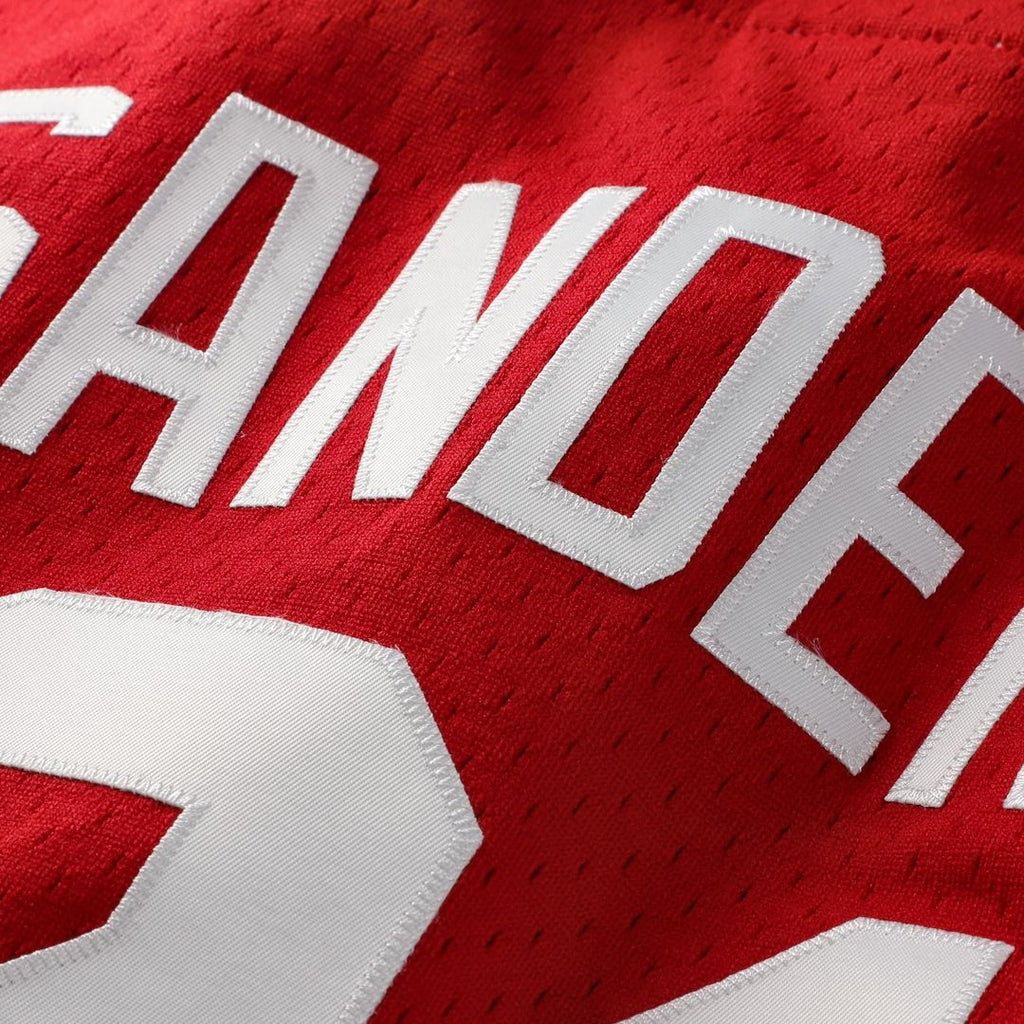 Deion Sanders Cincinnati Reds Mitchell & Ness Cooperstown Mesh Batting Practice Button-Up Jersey - Red | MLB Fan Gear