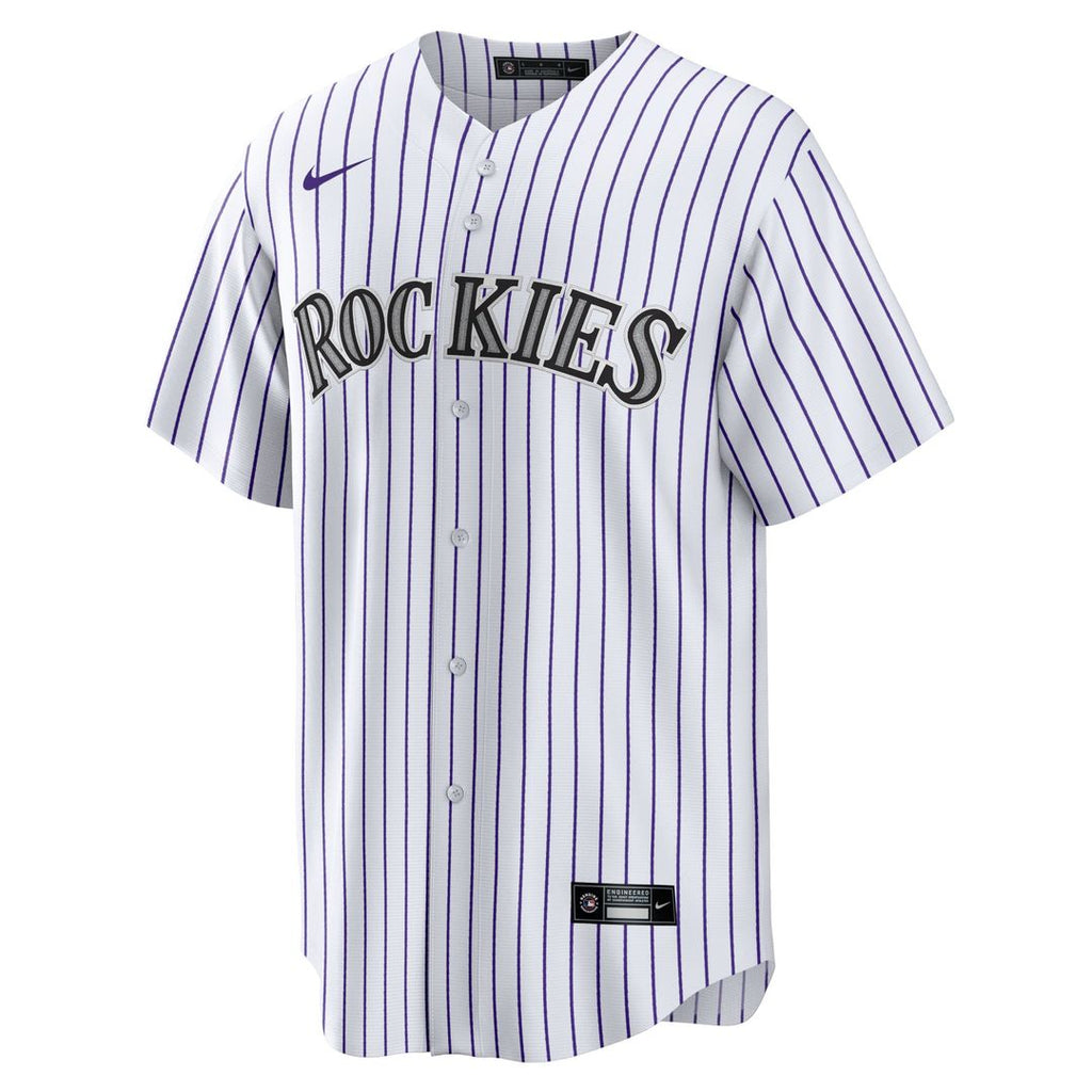 Colorado Rockies Nike Home Blank Replica Jersey - White | MLB Fan Gear