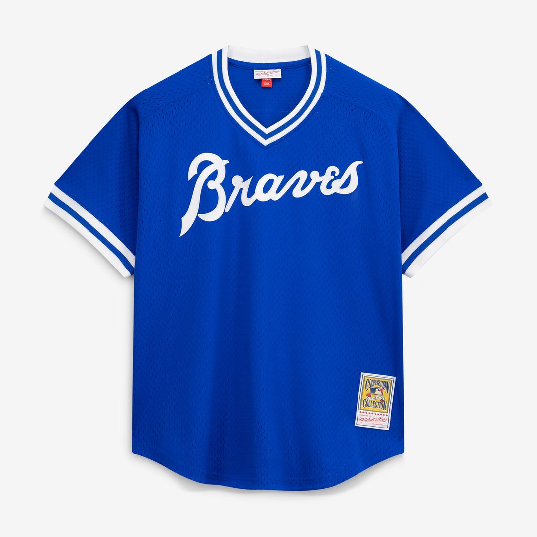 Dale Murphy Atlanta Braves Mitchell & Ness Authentic Batting Practice Jersey - Royal | MLB Fan Gear