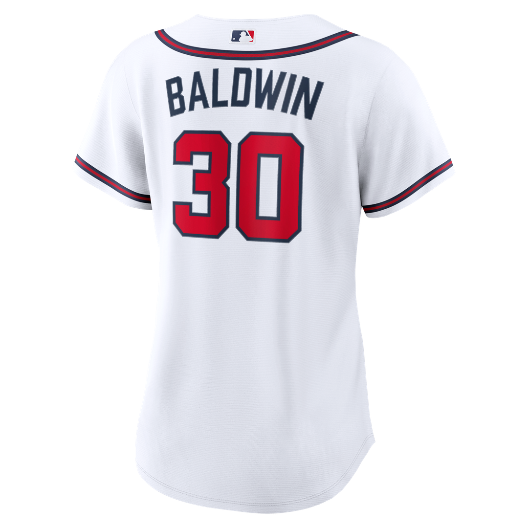 Drake Baldwin Atlanta Braves Nike Women's Home Replica Jersey - White | MLB Fan Gear