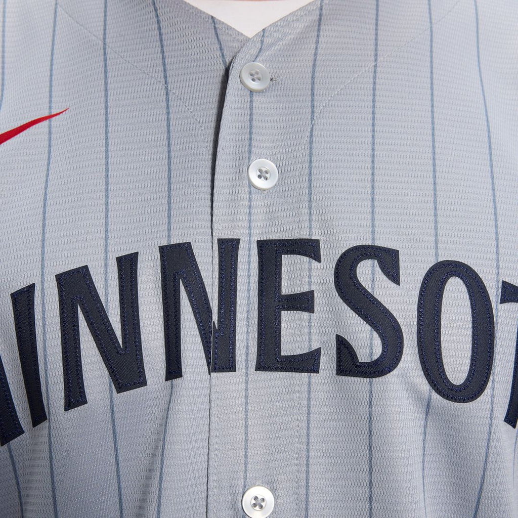 Minnesota Twins Nike Road Replica Team Jersey - Gray | MLB Fan Gear