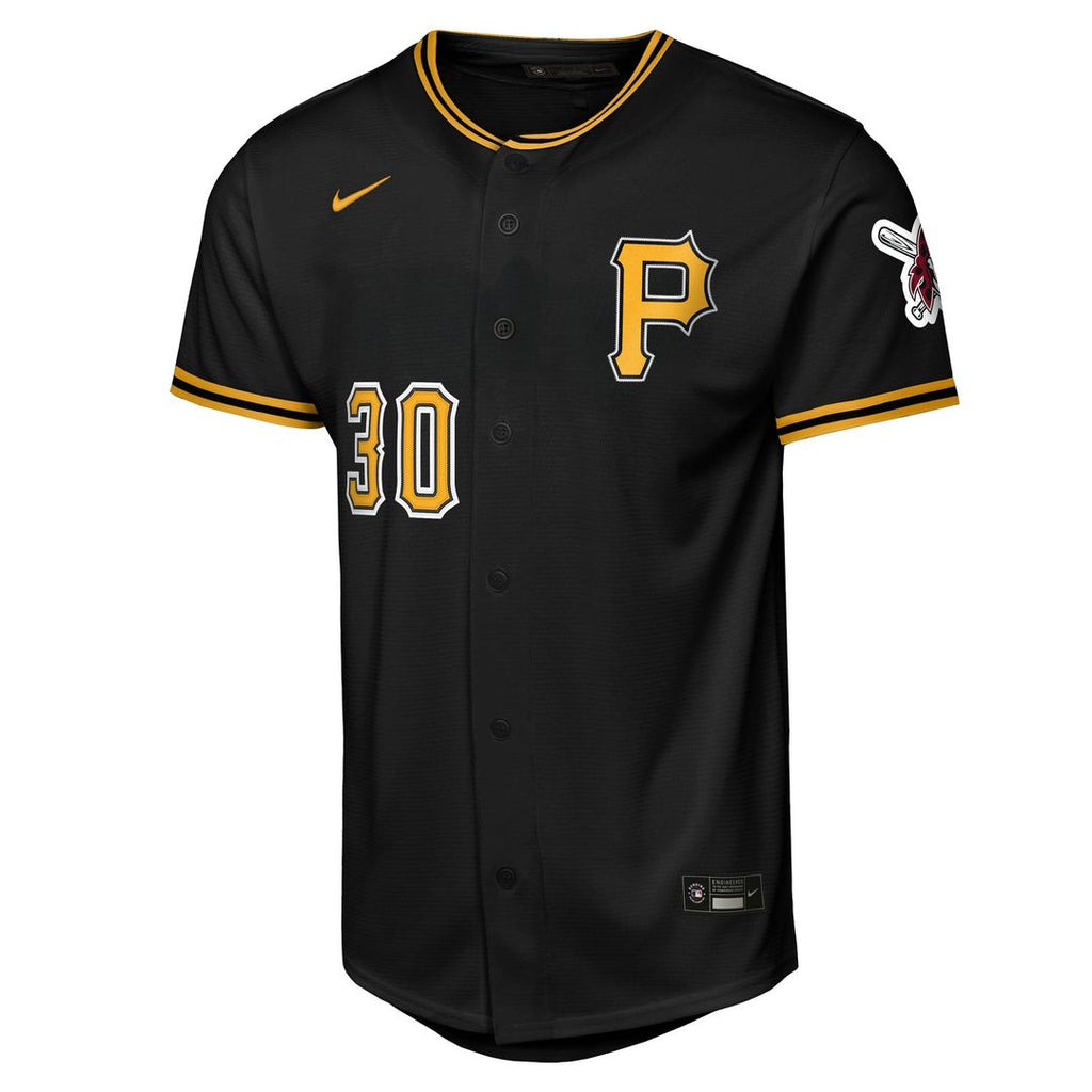 Paul Skenes Pittsburgh Pirates Nike Youth Alternate Stadium Jersey - Black | MLB Fan Gear