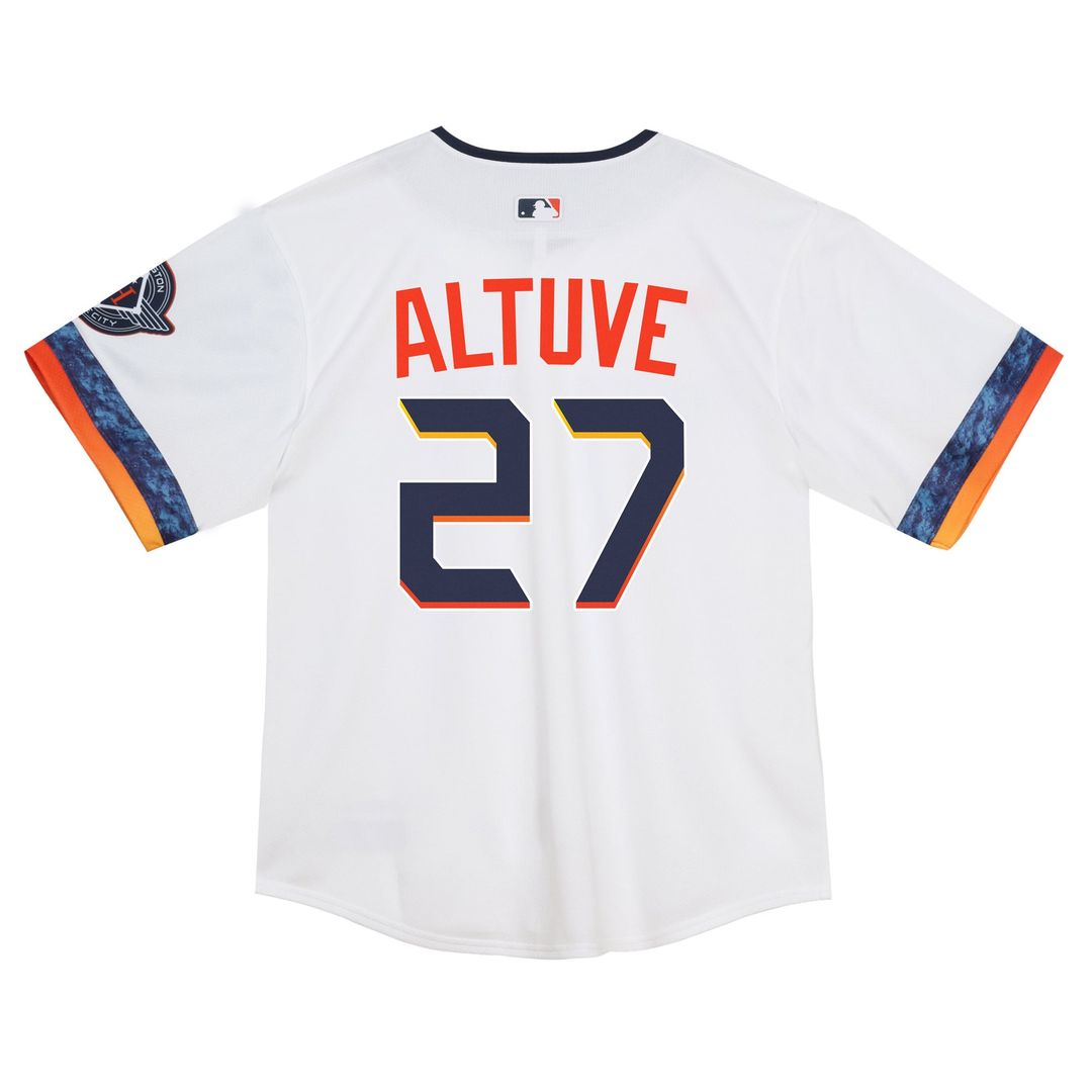 Jose Altuve Houston Astros Nike Toddler City Connect 2025 Limited Jersey - White | MLB Fan Gear