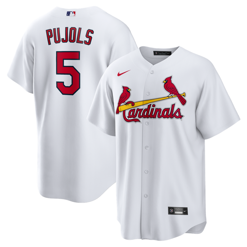 Albert Pujols St. Louis Cardinals Nike Home Retired Player Replica Jersey - White | MLB Fan Gear