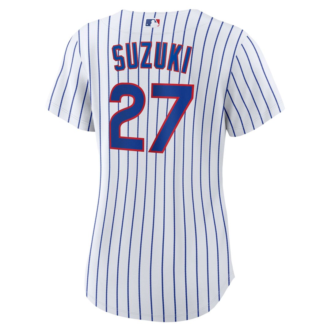 Seiya Suzuki Chicago Cubs Nike Women's Home Replica Jersey - White | MLB Fan Gear