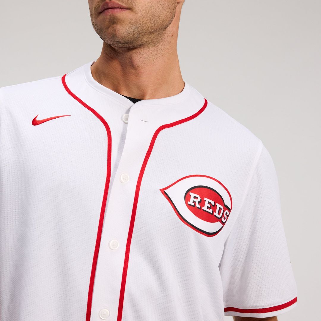 Cincinnati Reds Nike Home Limited Jersey - White | MLB Fan Gear