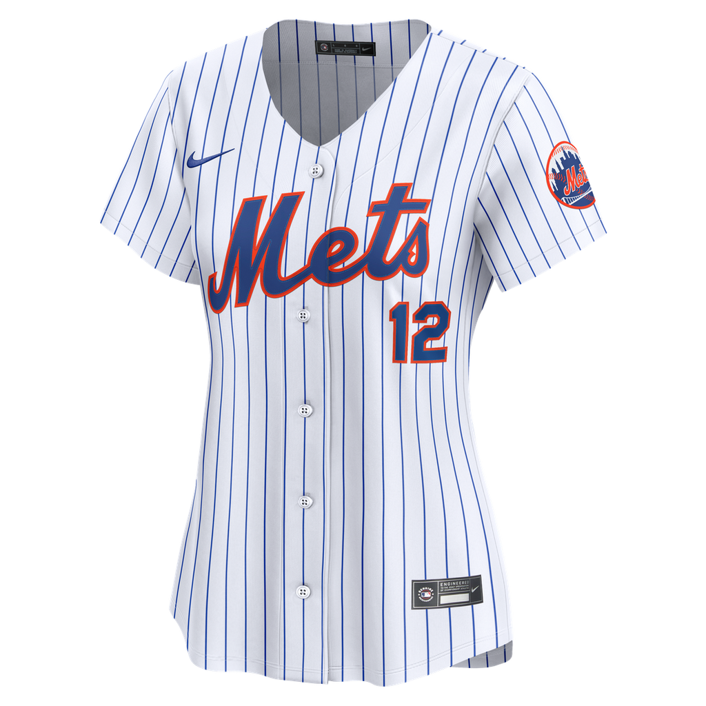 Francisco Lindor New York Mets Nike Women's Home Limited Jersey - White | MLB Fan Gear