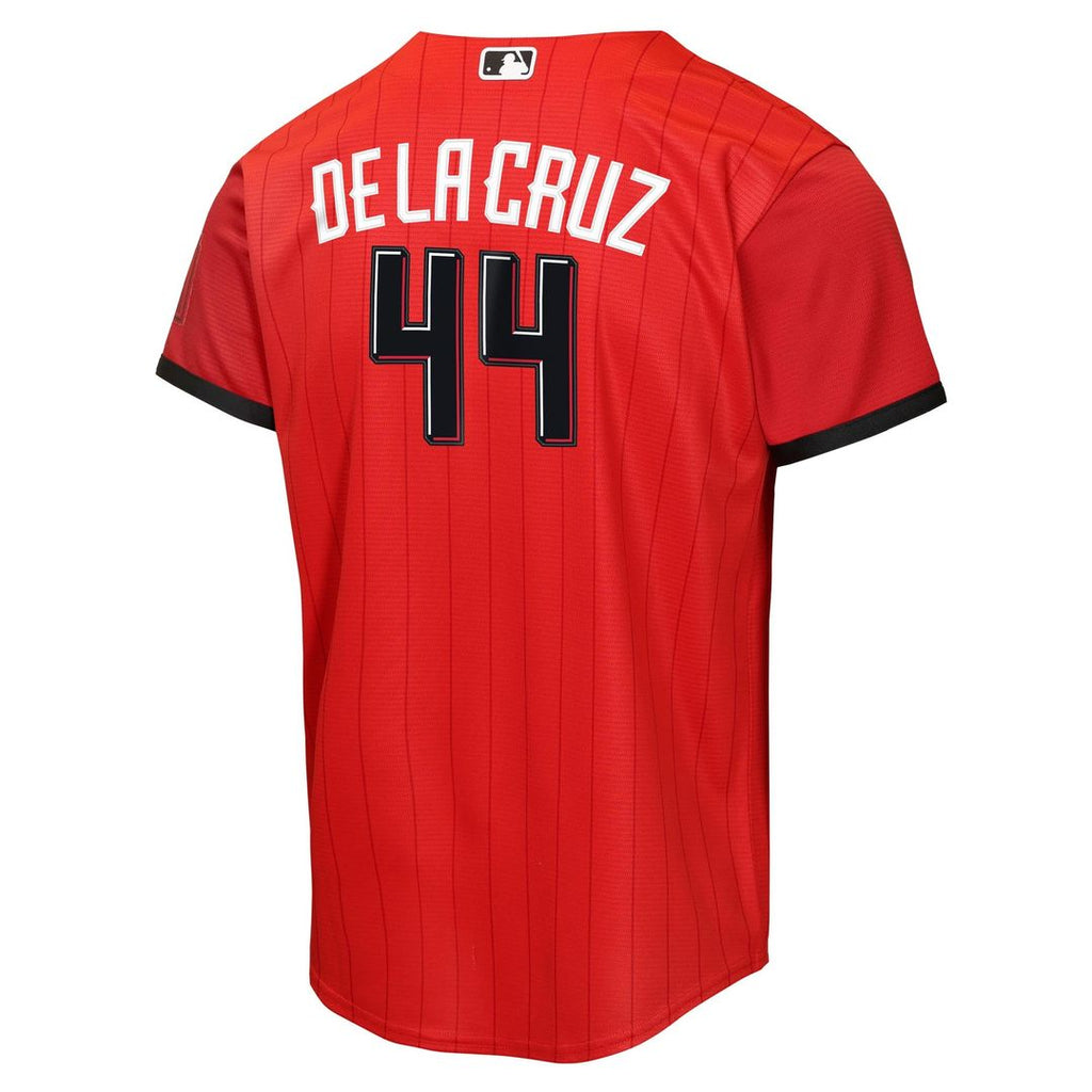 Elly De La Cruz Cincinnati Reds Nike Youth 2026 City Connect Stadium Jersey - Red | MLB Fan Gear