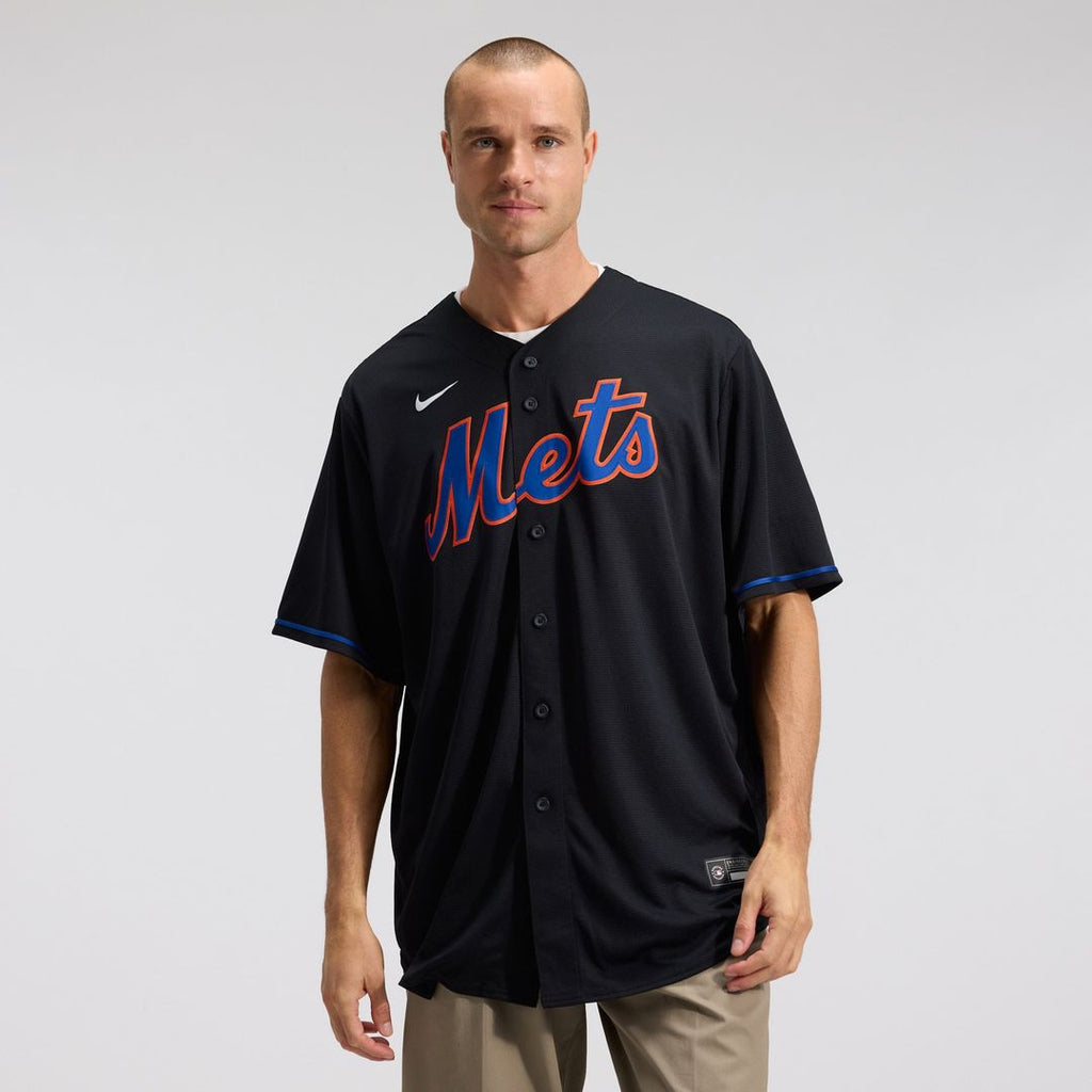 Starling Marte New York Mets Nike Alternate Replica Jersey - Black | MLB Fan Gear