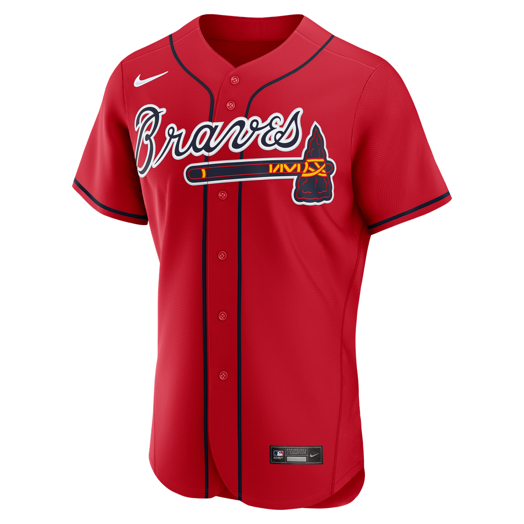 Drake Baldwin Atlanta Braves Nike MLB Awards Authentic Jersey - Red | Fan Gear