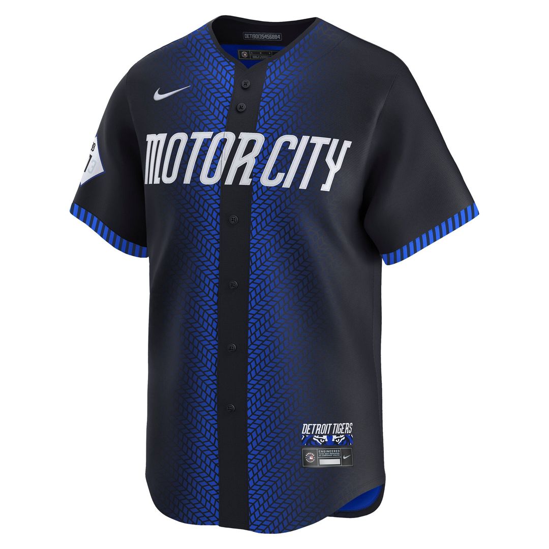 Riley Greene Detroit Tigers Nike City Connect Limited Jersey - Navy | MLB Fan Gear