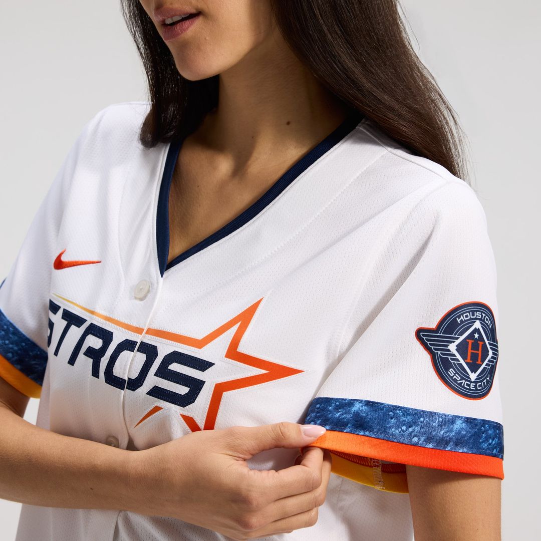 Houston Astros Nike Women's 2025 City Connect Limited Jersey - White | MLB Fan Gear