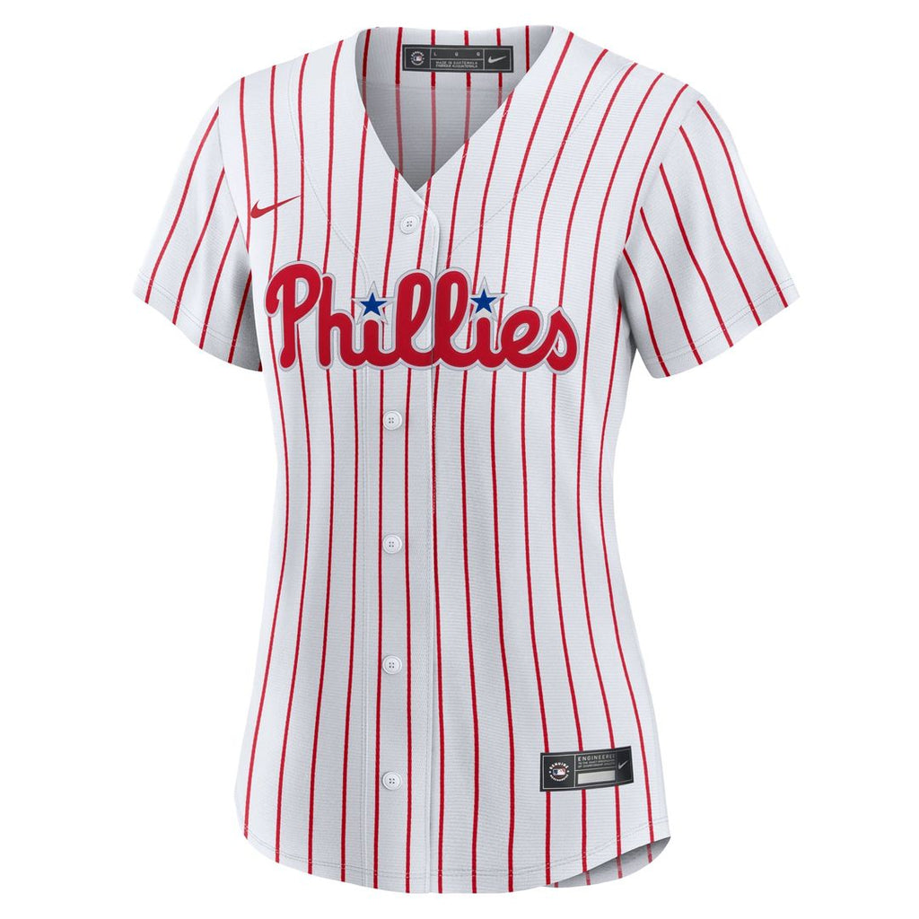 Trea Turner Philadelphia Phillies Nike Women's Home Replica Player Jersey - White | MLB Fan Gear