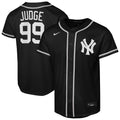 Aaron Judge New York Yankees Nike Youth Fashion Replica Player Jersey - Black | MLB Fan Gear