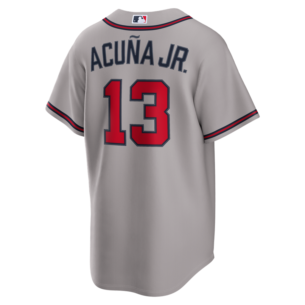 Ronald Acuña Jr. Atlanta Braves Nike Alternate Replica Jersey - Navy | MLB Fan Gear