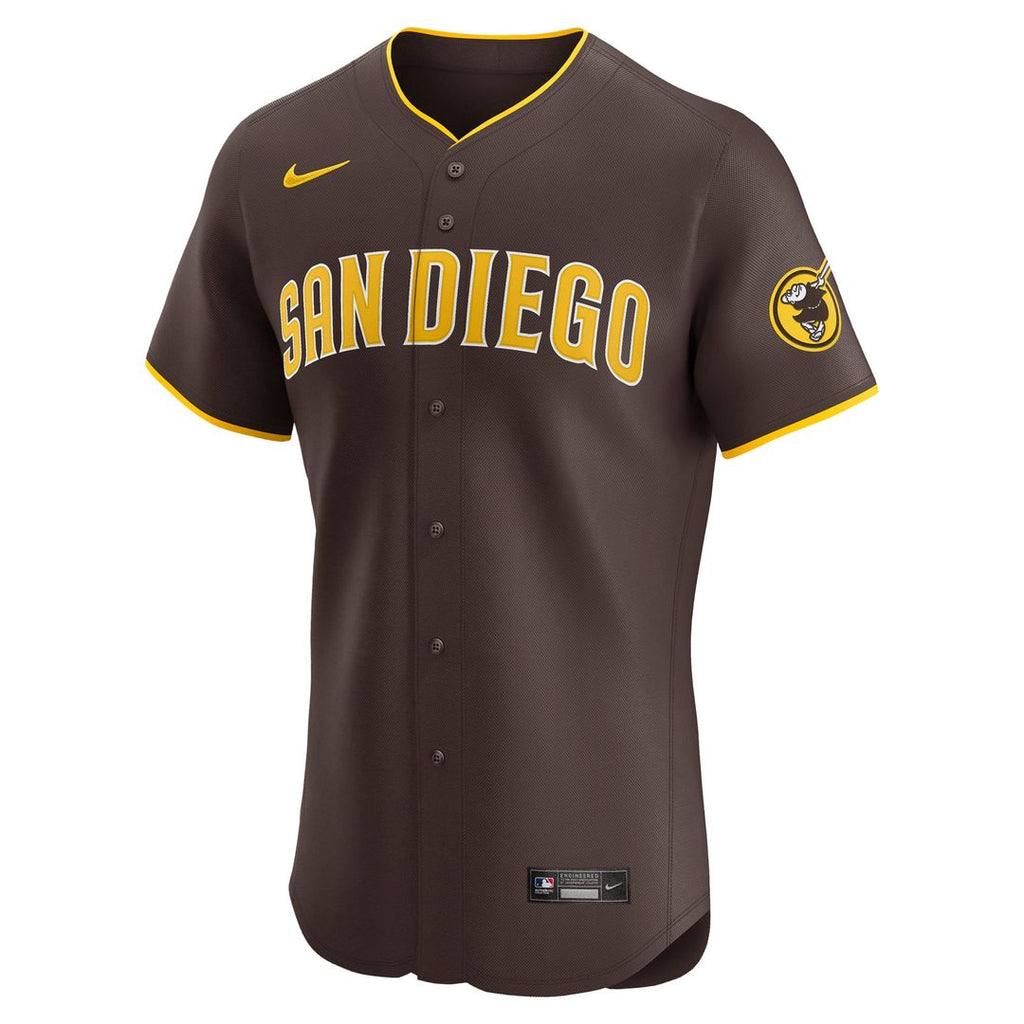 Fernando Tatis Jr. San Diego Padres Nike Road Elite Jersey - Brown | MLB Fan Gear