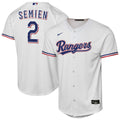 Marcus Semien Texas Rangers Nike Youth Home Replica Player Jersey - White | MLB Fan Gear