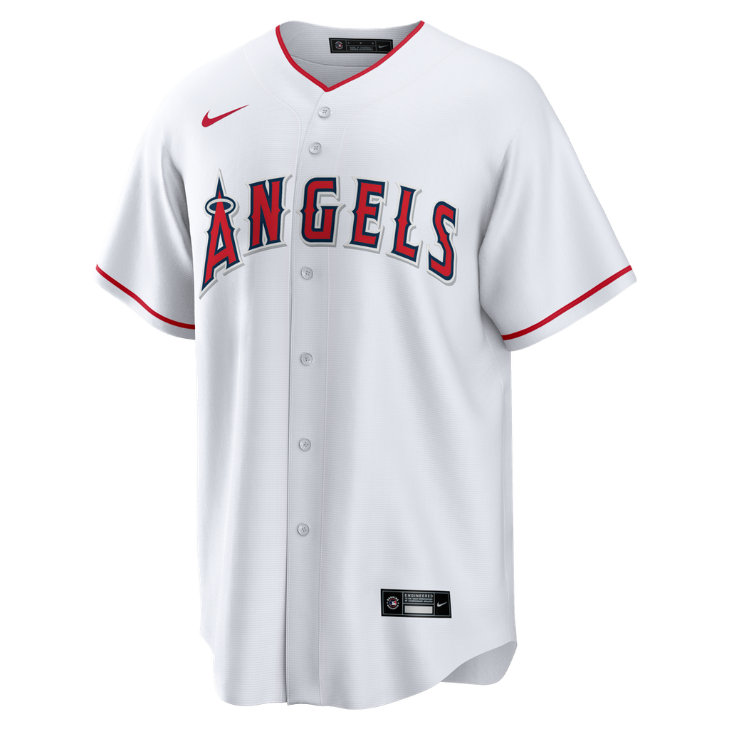Los Angeles Angels Nike Home Big & Tall Replica Jersey - White | MLB Fan Gear